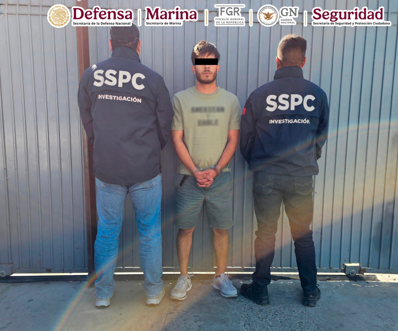 En Baja California, impiden traslado de más de 300 kilos de metanfetamina; tres personas detenidas